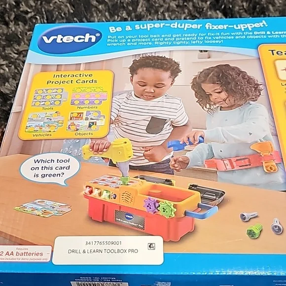 NWT Vtech Drill & Learn Toolbox - Picture 12 of 13